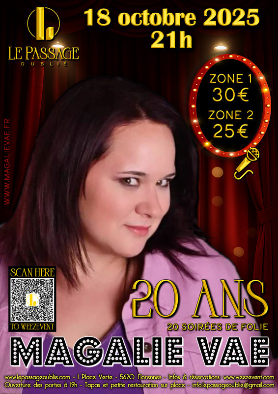 Concerts Magalie Vaé - Gagnante Star 5