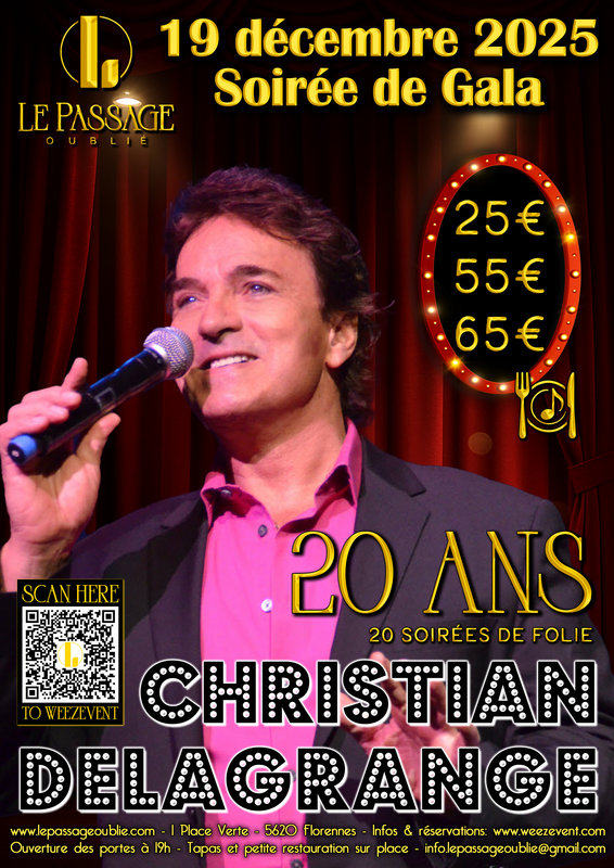 Concerts Soirée Gala Christian Delagrange