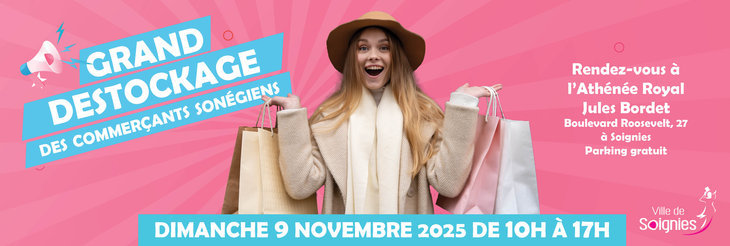 Loisirs Déstockage commerçants sonégiens