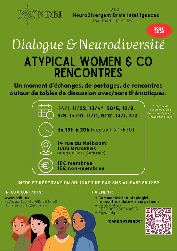 Stages,cours Atypical Women & Rencontre