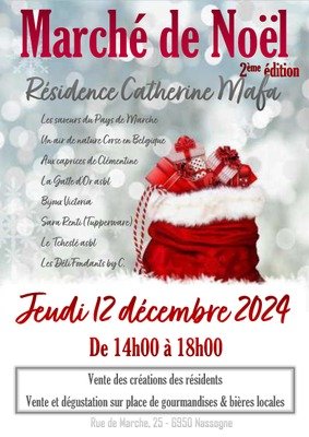 Marchés de Noël Marché Noël la Résidence Catherine Mafa | Nassogne