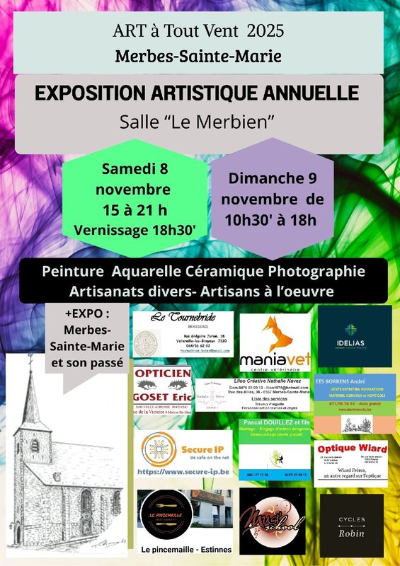Expositions Exposition artistique  Art Tout vent  