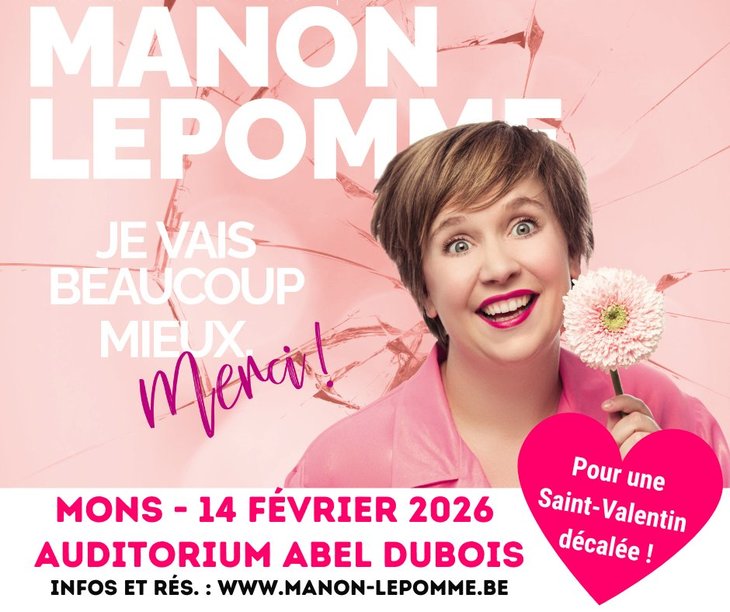 Spectacles Manon Lepomme - vais beaucoup mieux, merci
