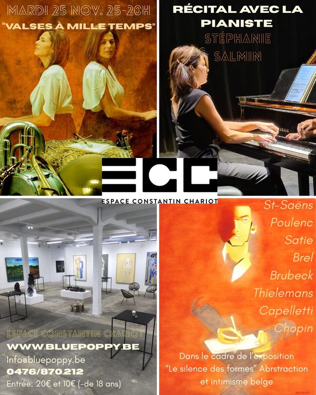Concerts Récital piano avec Stéphanie Salmin