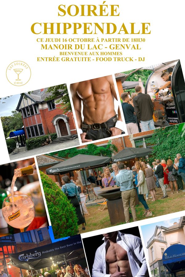 Soirées Les Soirées Chic Manoir Lac | Soirée Chippendale | Entrée Gratuite