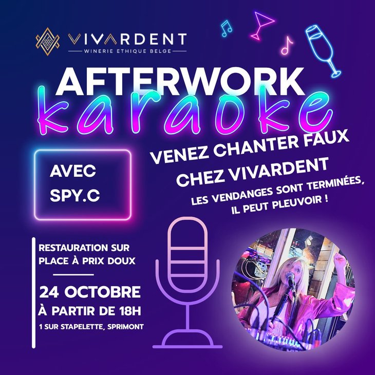 Soirées Afterwork Karaoké chez VivArdent