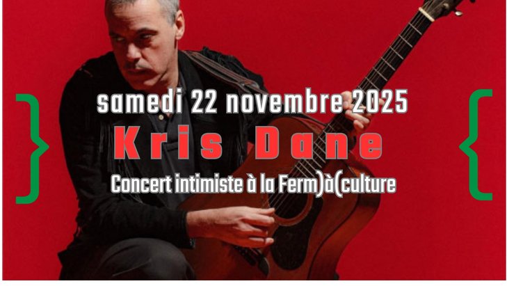 Concerts Kris Dane concert intimiste