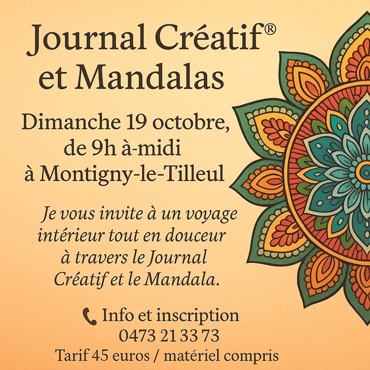 Stages,cours Le monde mandalas