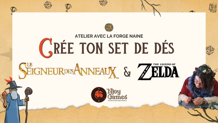 Stages,cours Atelier : Apprends forger set dés 