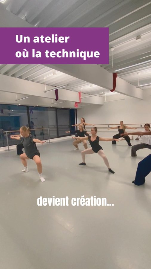 Stages,cours Atelier création chorégraphique