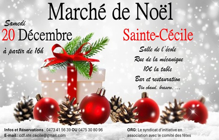 Marchés de Noël Marché Noel Sainte-Cécile