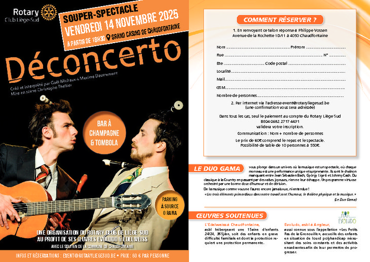 Spectacles Déconcerto