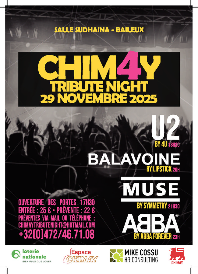 Concerts Chimay Tribute Night