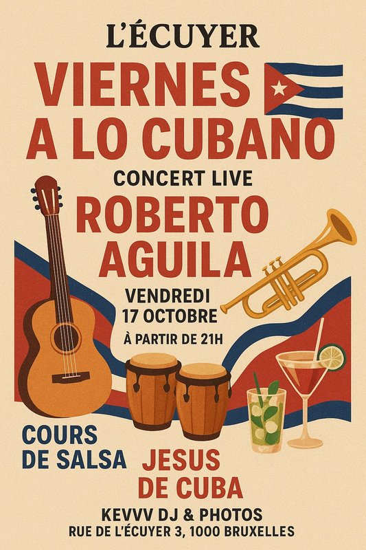Concerts Viernes a Cubano Concert Live Salsa