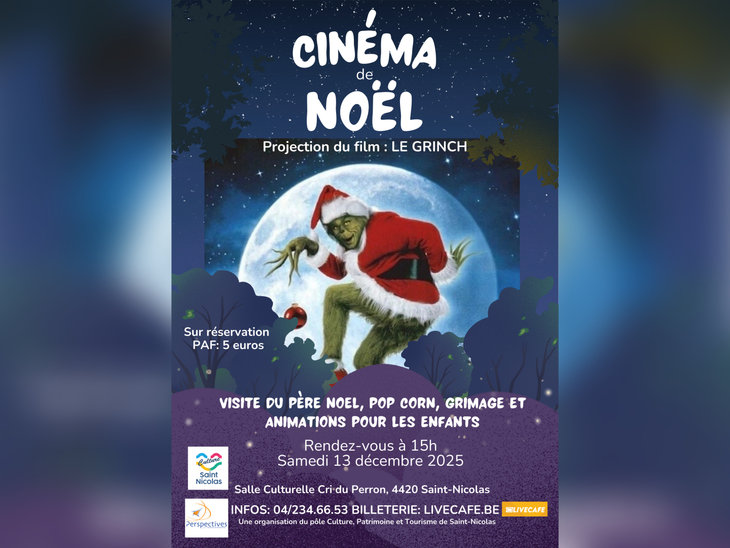 Spectacles Cinéma noël - Grinch
