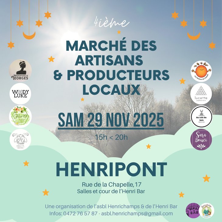 Loisirs 4ième édition Marché Artisans Producteurs Locaux