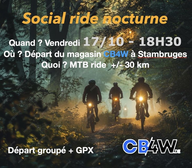 Loisirs Social ride night