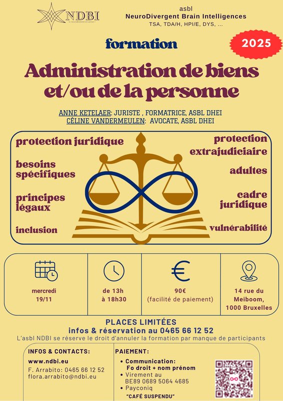 Conférences Administration droits des biens la personne adulte vulnérable