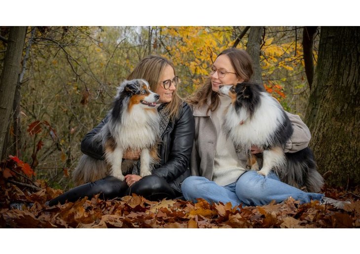 Loisirs Séances photos  chien-humain  Bois Beumont