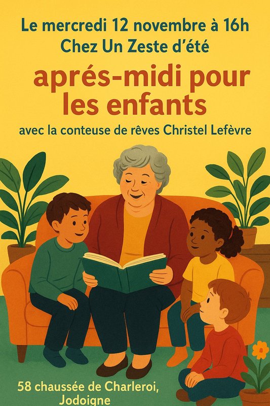 Spectacles Après-midi contée magique avec Christel Lefèvre ✨