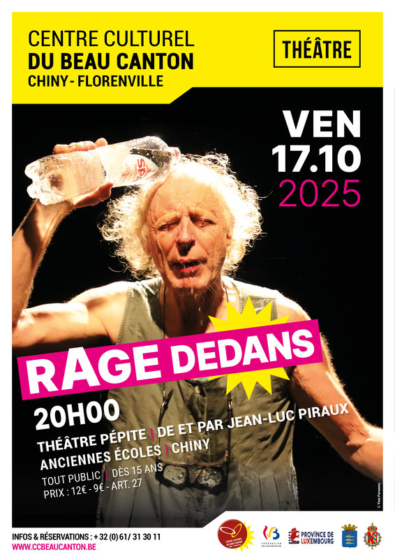 Spectacles Théâtre  Rage dedans 