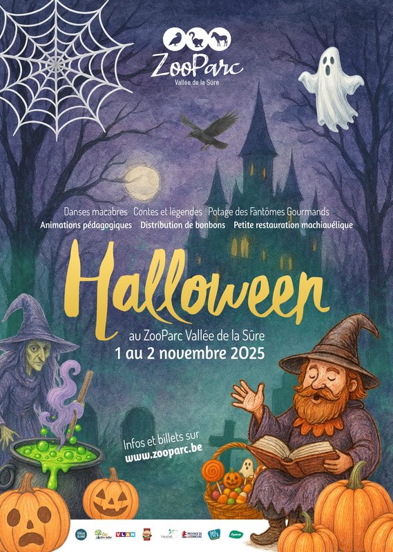 Loisirs Halloween Zooparc Vallée la Sûre