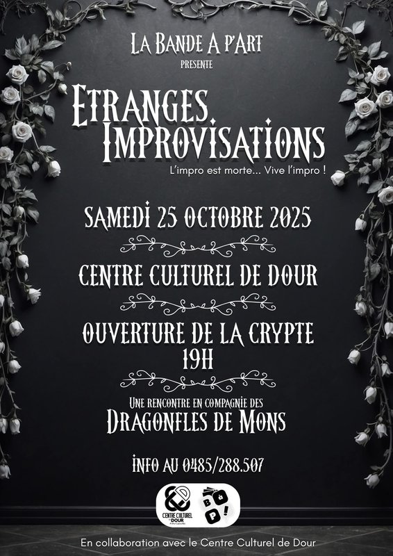 Spectacles Spectacle d improvisation Étranges improvisations