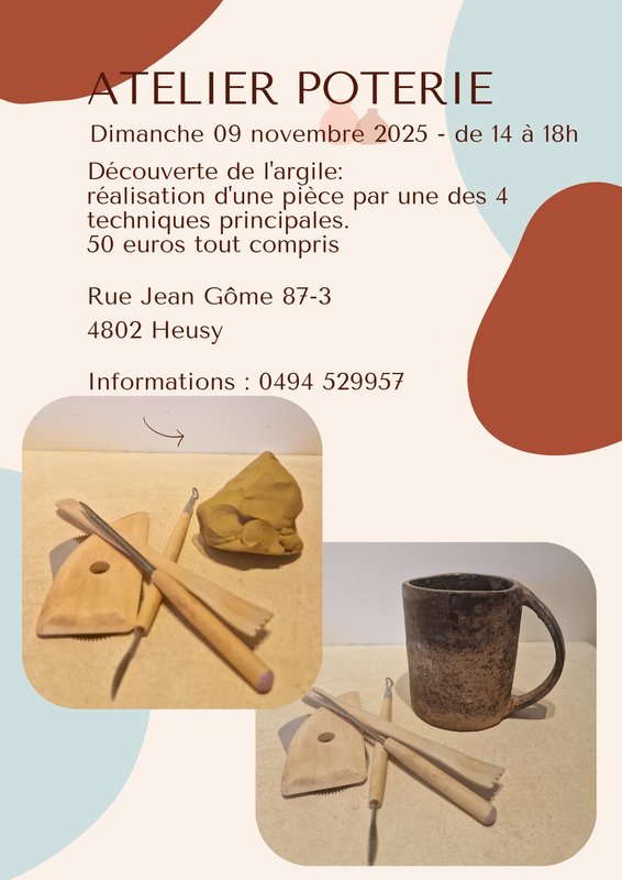 Stages,cours Découverte l argile