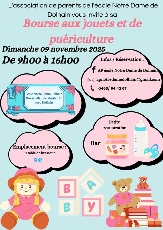 Loisirs Bourse jouets puériculture