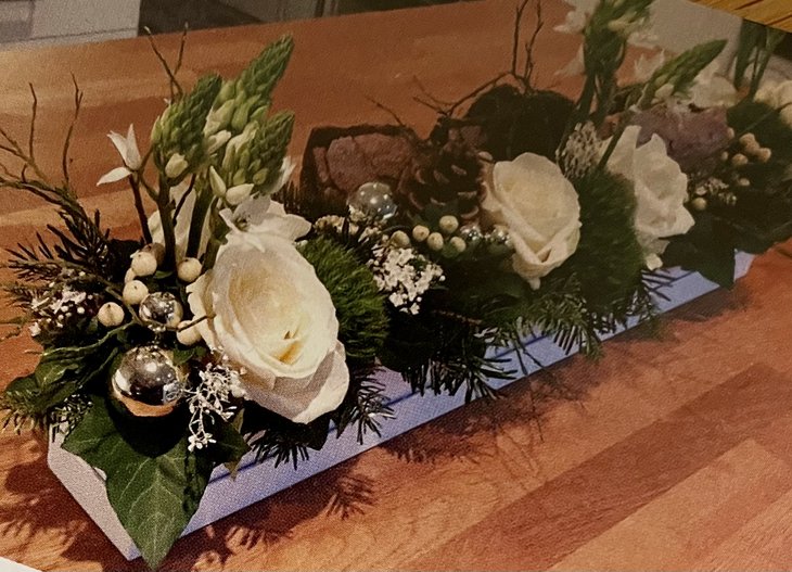 Stages,cours Montage floral Noël