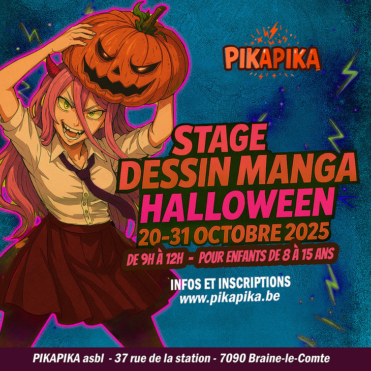 Stages,cours Stage dessin manga d Halloween - à 12h