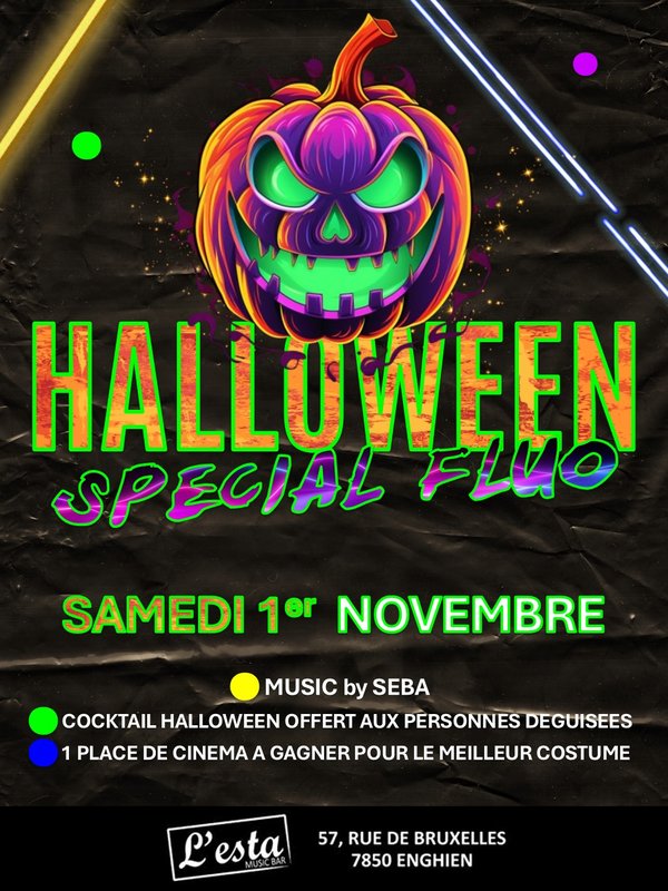 Soirées Halloween - Spécial Fluo