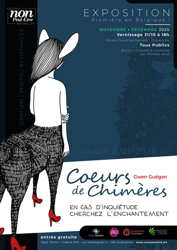 Expositions  Coeurs Chimères  - Gwen Guégan