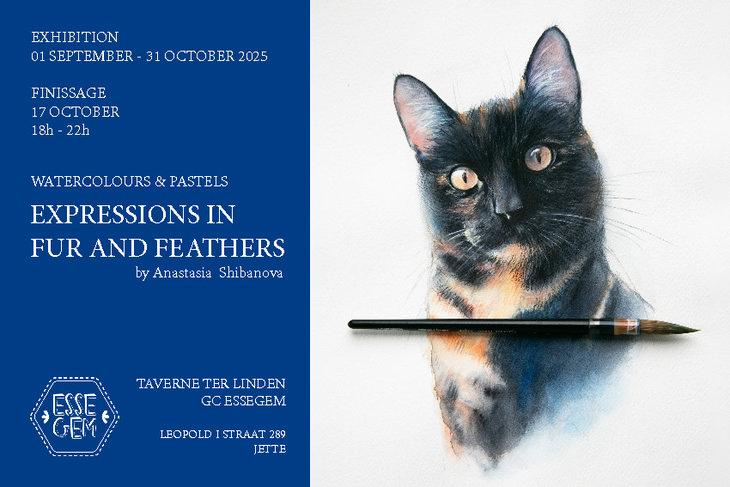 Expositions Expressions Fur Feather - exposition d aquarelles de pastels
