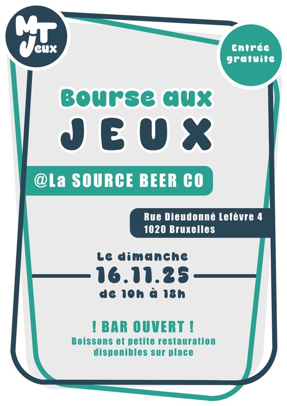 Loisirs ✨ Bourse Jeux Be-Here ! ✨