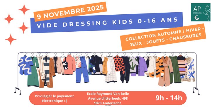 Loisirs Vide dressing enfants 0-16 ans
