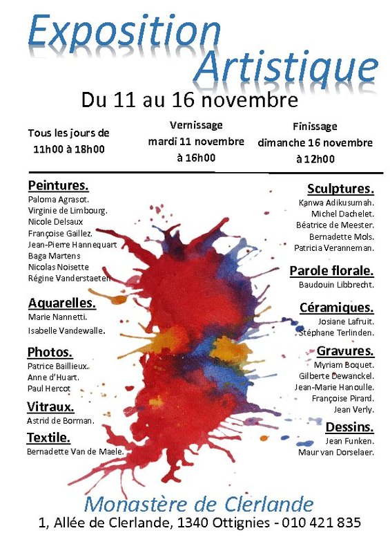 Expositions Exposition artistique