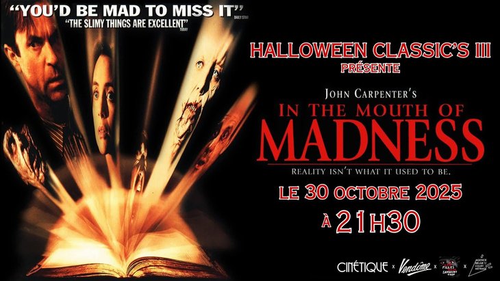 Spectacles Projection Halloween Classics - The Mouth Madness (1995) - John Carpenter