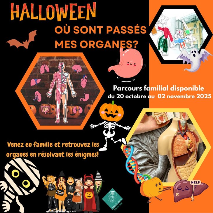 Loisirs Jeu piste spécial Halloween Musée la Médecine ! ️‍♂️