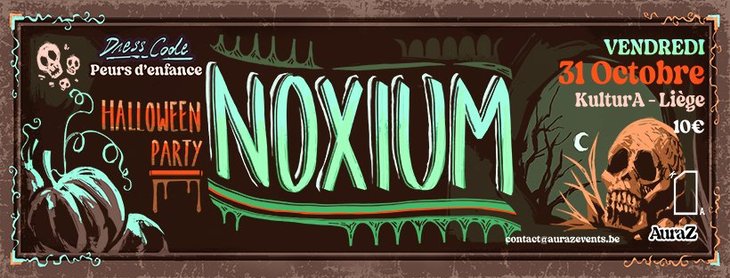 Soirées Noxium - Soirée Halloween