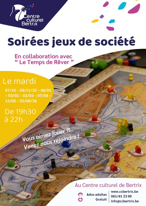 Loisirs Soirées Jeux société