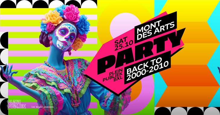 Soirées Dia los muertos | pre-halloween party Mont Arts Party