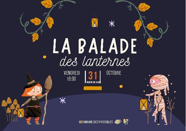 Loisirs La Balade Lanternes d’Halloween