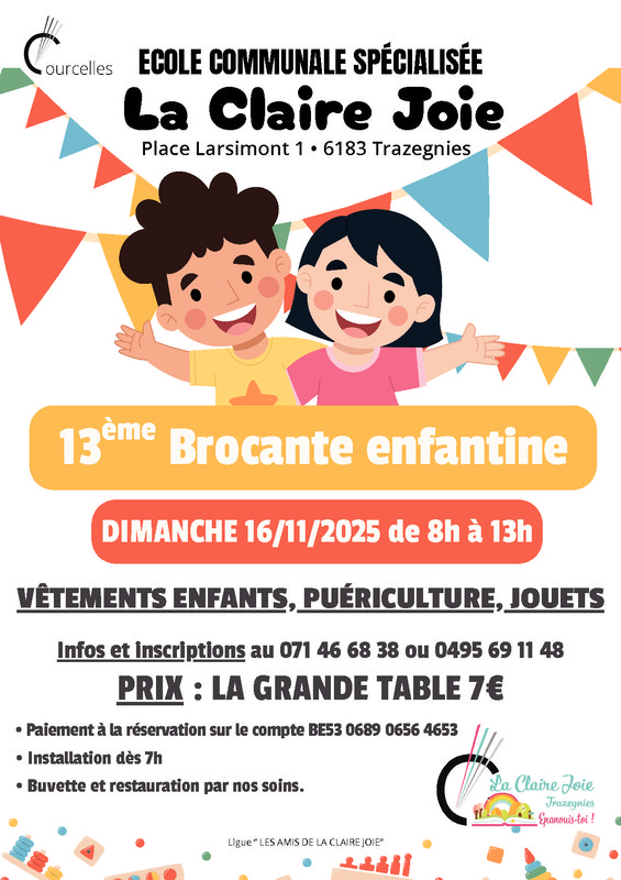 Spectacles Brocante enfantine