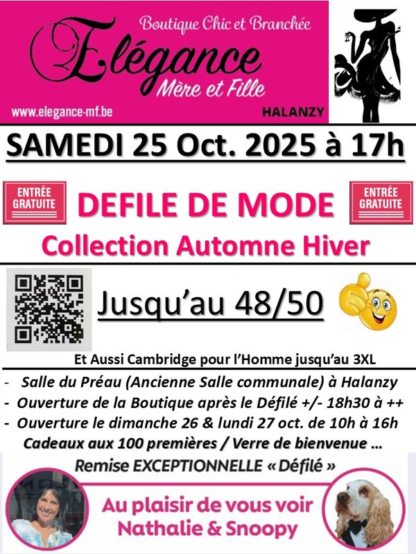 Expositions Défilé Mode Elégance Mère & Fille