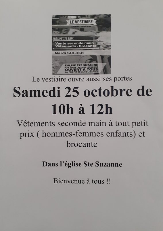 Loisirs Vestiaire Suzanne