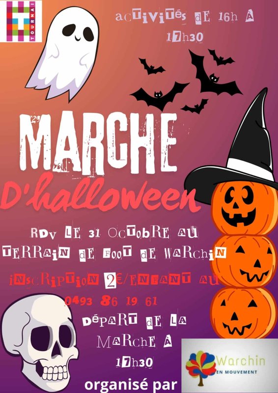 Loisirs Après midi Halloween suivie d une marche