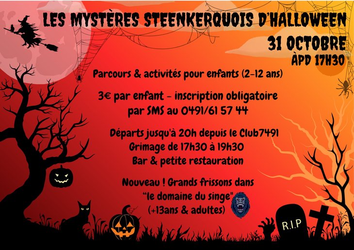 Loisirs Les mystères steenkerquois d Halloween