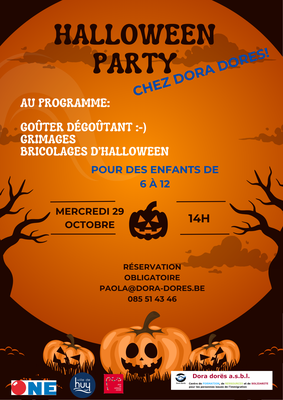 Spectacles Halloween Party chez Dora dorës
