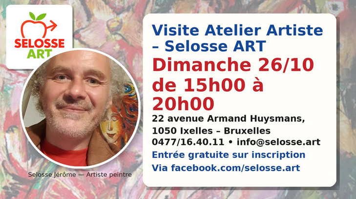 Loisirs Visite Atelier Artiste Jérôme Selosse
